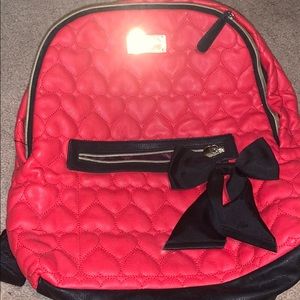 Betsey Johnson Hearts Backpack